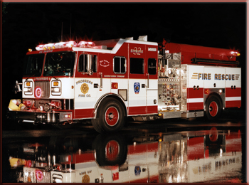 Progress Fire Company Harrisburg PA Seagrave fire engine